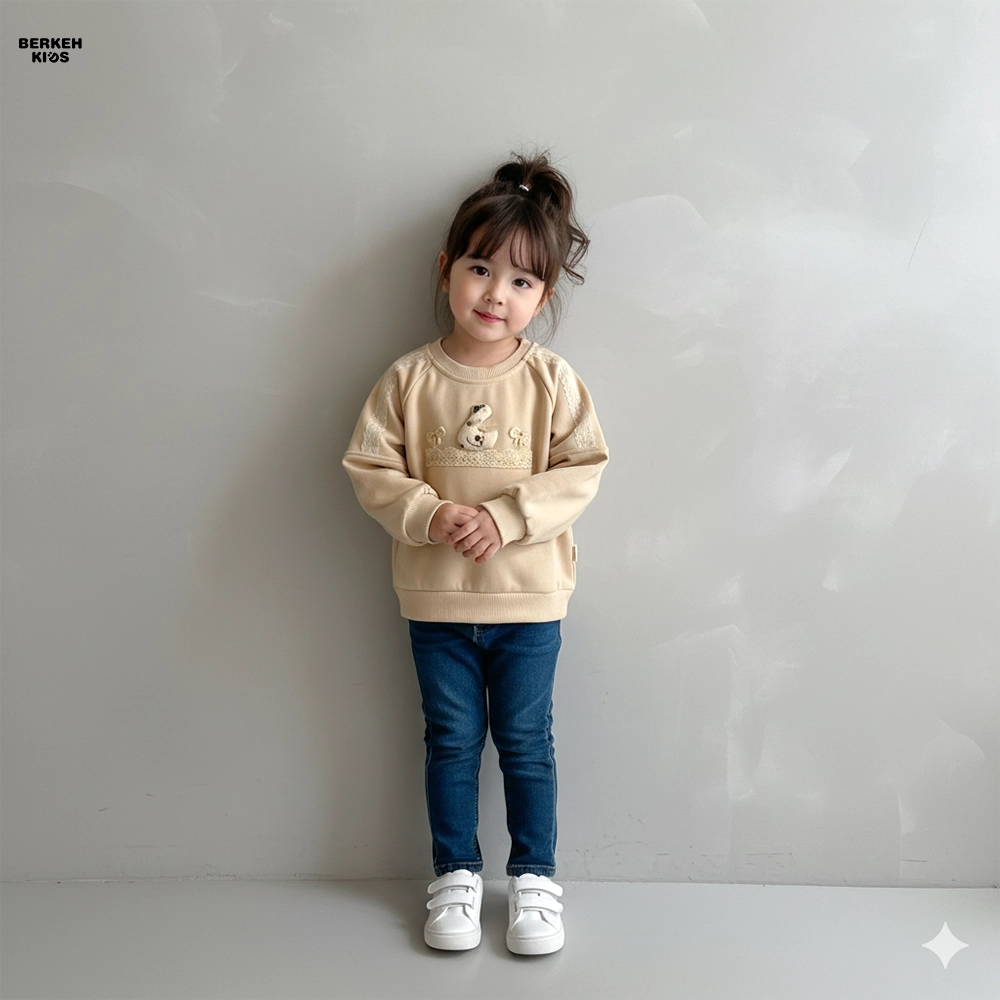 دورس دخترانه وارداتی رنگ نسکافه ای نرم و لطیف مناسب فصل پاییز و زمستان