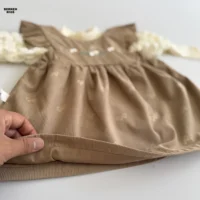 پیراهن دخترانه دو تکه پاییزه
