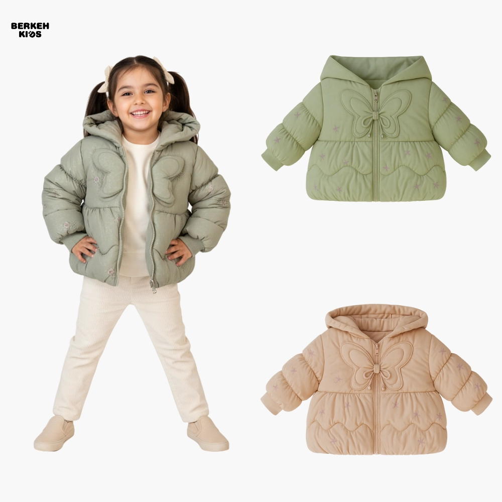 کاپشن دخترانه پفی فانتزی