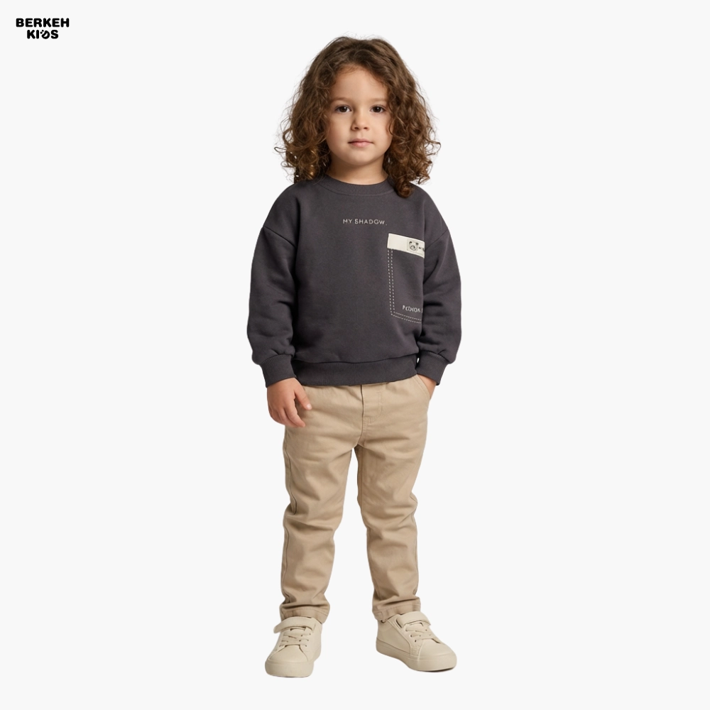 مدل دورس بچگانه پسرانه اسپرت با طرح خرسی مناسب سایز 90 تا 130