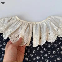 شومیز تابستانی دخترانه نیمه استین جنس نخی ضد حساسیت و لطیف