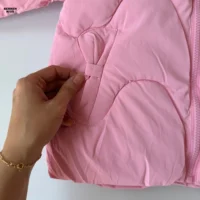 کاپشن بچگانه دخترانه ضد حساسیت با لایه داخلی نرم