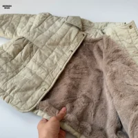 آستر تمام خز تدی و گرم کاپشن زمستانی بچگانه خارجی