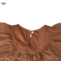 شومیز حلقه آستین دخترانه با طراحی کژوال و مینیمال