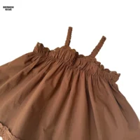 تاپ بندی دخترانه مدل چین دار