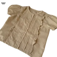 ست دو تکه شومیز شلوارک دخترانه وارداتی