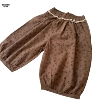 شلوارک کمر کشی بچگانه مناسب مهمانی و روزمره