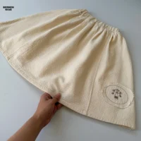 دامن پرچین بچه گانه خنک و تابستانه سایز ۵ تا ۱۳