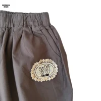 شلوار دخترانه بگانه فانتزی کاپری خمره ای
