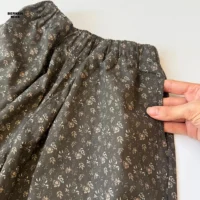 شلوار قد 90 دخترانه بچگانه گل گلی گشاد