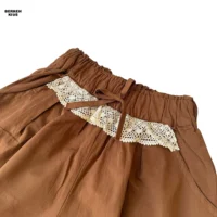 شلوارک دخترانه وارداتی طرح خمره‌ای مناسب ست کردن با تیشرت تابستانی