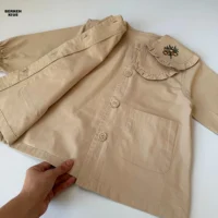 طراحی کژوال و مینیمال کت کتان بچگانه اسپرت