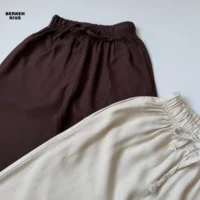 شلوار راحت و آزاد دخترانه مناسب ۵ تا ۱۸ سال با بند تنظیم سایز روی کمر