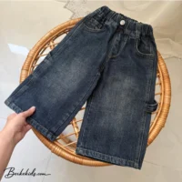 شلوار لی بگ پسرانه بچگانه وارداتی