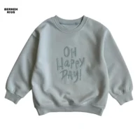 1. دورس دخترانه پاستیلی Oh Happy Day برای استایل پاییزی رنگ ابی روشن پاستیلی